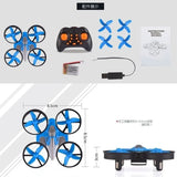 #0833 Mini RC Quadcopter W 3 Pcs Battery 2.4G Four-axis Aircraft Drone Headless Mode Remote Control PK Machine 010 JJRC H36