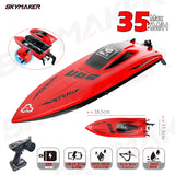 #0060 UDiRC RC Boat UDI009 Waterproof High Speed 35Km/H 2.4GHz Capsize Protection Remote Control For Pools And Lake Toys Gift For Kids