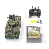 #0311 Henglong 3898-1 Metal US M4A3 Main Battle Tank RC Model US Sherman 1:16 Battle Simulation Remote Control Tank Model Toys Car