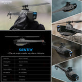 #0039 C127AI C127 C128 Pro RC Helicopter with Wifi FPV Camera 4CH 6-Axis Gyro 2.4G Remote Control RC Helicopter