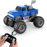 #0384 JIKEFUN Rc Cars Off-road Vehicle Spray Remote Control Car Bomb Pickup Truck School Bus Climbing Mountain Bike Toys for Boys