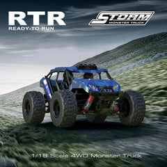 #0206 NEW HS 18331 18332 1:18 4WD RC CAR 40KM/H High Speed Racing Off-Road Vehicle Drive Car Remote Control Toys Buggy 1/18 Cars