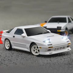 #0205 Rc Car For Mazda LD1802 AE86 1/18 2.4G Rc Drift Vehicles Car ESP Gyroscope LED Lights Full Scale Controlled Model Children Toys