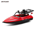 #0009 Wltoys Boat WL917 Mini RC Jet Boat with Remote Control Water Jet Thruster 2.4G Electric High Speed Racing Boat Toy