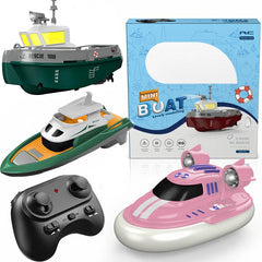 #0942 NEW S820 RC Boat 1/72 Powerful Dual Motor Wireless Radio Control Shipboat 2.4G Electric Remote Control Tugboat Model Toy for Boy