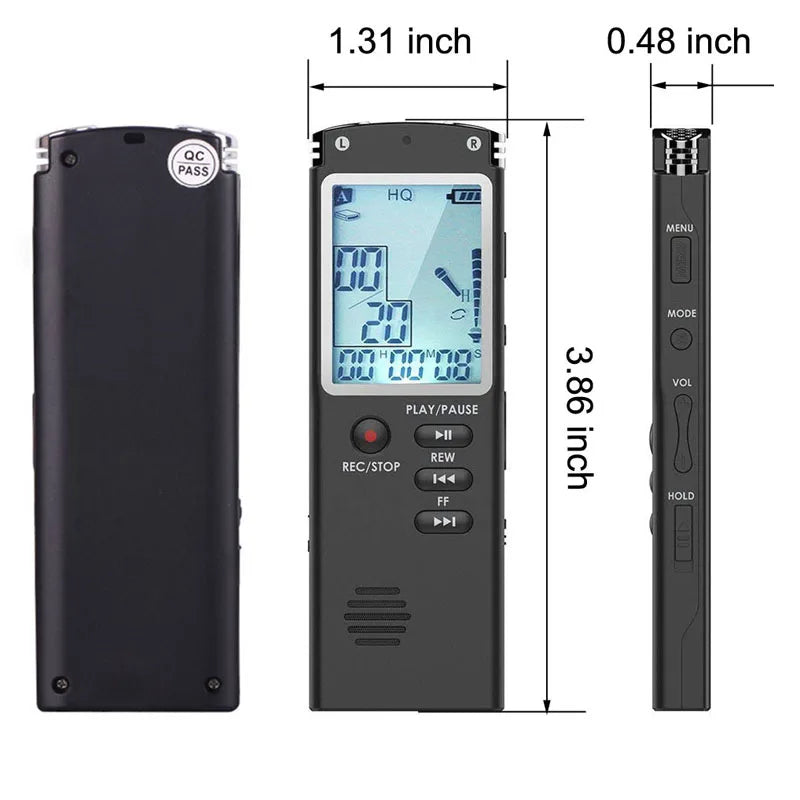 #0869 Digital Voice Recorder Audio Pen Microphone MP3 Player Telephone Recording 8G Voice Dictaphone