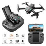 #0772 S128 Mini Drone 4K HD Camera Three-sided Obstacle Avoidance Air Pressure Fixed Height Professional Foldable Quadcopter Toys