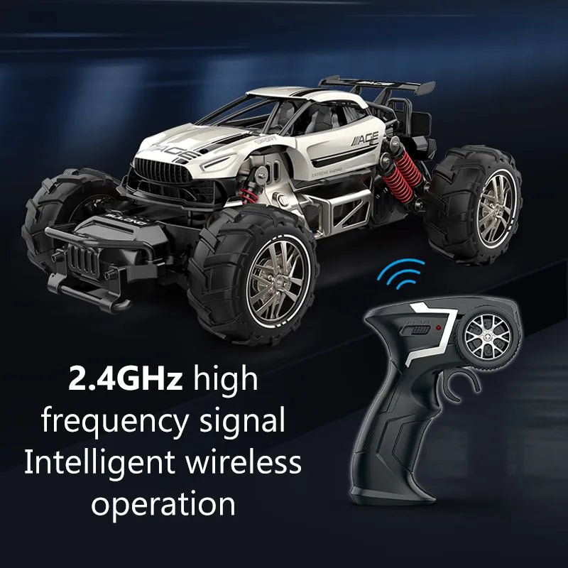 #0546 2.4GHz RC Cars 1:14 Remote Control Alloy Car 20+ Km/h High Speed Off Road Rc Truck All Terrains Toys Racing Car for Boys Girls