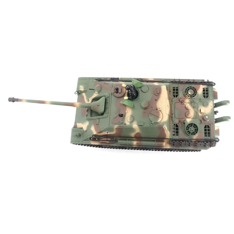 #0681 Henglong 3869 Remote Control Tank 1:16 German "cheetah" Heavy Anti Tank Fighter Tank Rc Multi Functional Combat Simulation Model