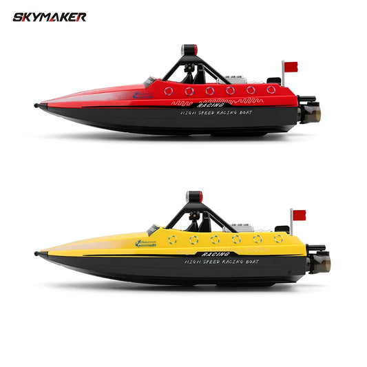 #0009 Wltoys Boat WL917 Mini RC Jet Boat with Remote Control Water Jet Thruster 2.4G Electric High Speed Racing Boat Toy