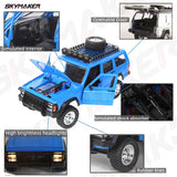 #0033 MN78 1:12 Full Scale MN Model RTR Version RC Car 2.4G 4WD 280 Motor proportional Off-Road RC Remote Control Car For Boys Gifts