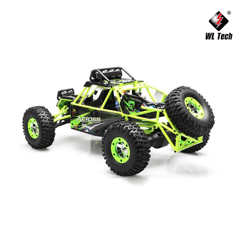 #0065 WLtoys WL 12428 1/12 4WD RC Racing Car High Speed Off-Road Remote Control Alloy Climbing Truck LED Light Buggy Toys Kids Gift