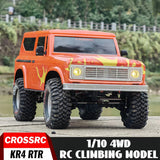 #0718 CROSSRC DEMON KR4 RTR 2.4Ghz 1/10 RC Electric Remote Control Model RC Car Model Crawler Adult Kids Toys