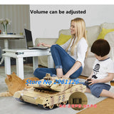 #0209 Type 10 2.4G RC Tank 40CM Large Update To 40Mins Tiger Tank RC T 34 Tank Independent Load-bearing Track Turret Tank Toy For Boys