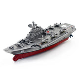 #0554 RC Ship Warship Aircraft Carrier Frigate Battleship Cruiser Mini Children's Electric Charging Boy Water Toy Boat