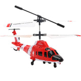 #0781 S211 2.4G 3.5CH Dolphin LED Remote Control Helicopter USB Charging RC Airplane Toy