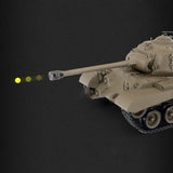 Henglong 3838-1 Large Battle Tank 1:16 Model American M26 Panxing Heavy Tank Rc Children's Sports Simulation Tank Toy