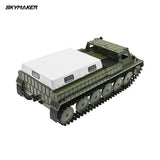 #0057 WPL E-1 1/16 RC Tank Toy 2.4G 4WD Super Crawler Tracked Remote Control 1:16 Off-Road Vehicle Electric kids RC Toys for Boys