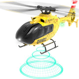 #0810 Parkten F06 (EC135 1/36) 2.4G RC Helicopter 6CH 6G Without Ailerons Brushless Motor Arobatic Drone For Adult Toys