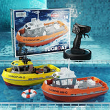 #0176 NEW 686 RC Boat 1/72 Powerful Dual Motor Wireless Radio Control Shipboat 2.4G Electric Remote Control Tugboat Model Toys for Boy