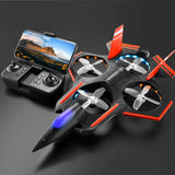 #0148 Foam RC Drone with Double HD Camera Glider Remote Control Aircraft Plane Fighter Brushless Motor Glider Airplane EPP Foam Drone