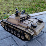 #0309 Fresh New Remote Control Henglong 3868 No.3 F-8 Tank Electric Assault Gun 1:16 Rc Tank Model Outdoor Toys