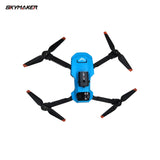 #0757 RC Camera Drone H106 4K Professional Dual Camera GPS 6-Axis 4CH 2.4G Obstacle Avoidance JJRC RC MINI Drone with RC Toys for Kids