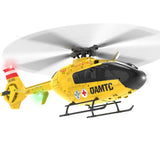 #0810 Parkten F06 (EC135 1/36) 2.4G RC Helicopter 6CH 6G Without Ailerons Brushless Motor Arobatic Drone For Adult Toys